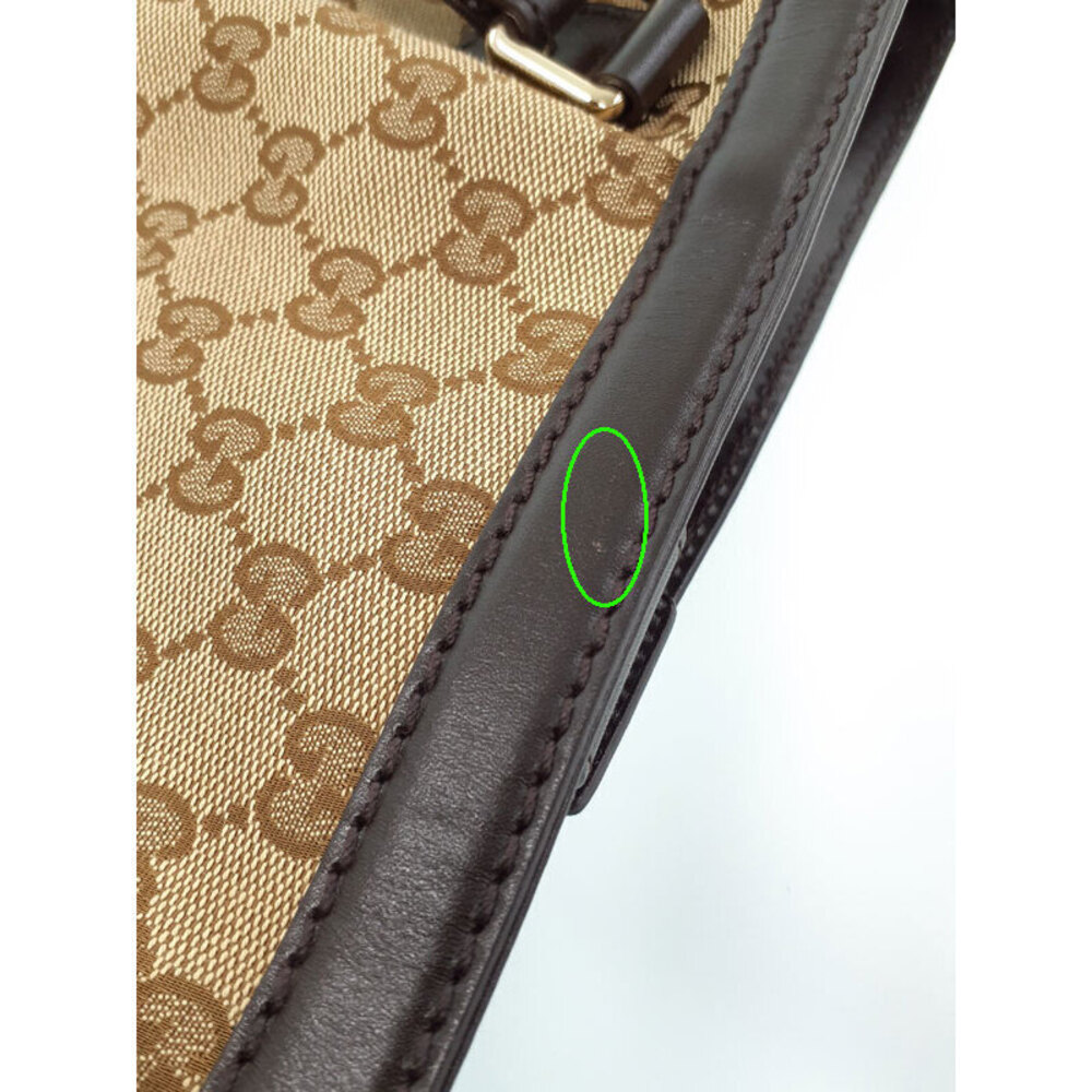 Gucci Sukey Tote Shoulder Bag GG monogram canvas leather Beige Brown - Picture 5 of 9